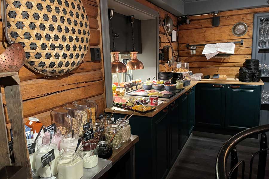 Ontbijtbuffet Trysil Hotel