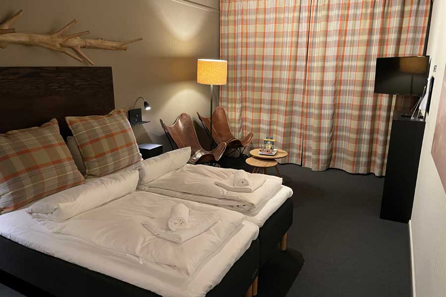 Tweepersoonskamer in Trysil Hotel