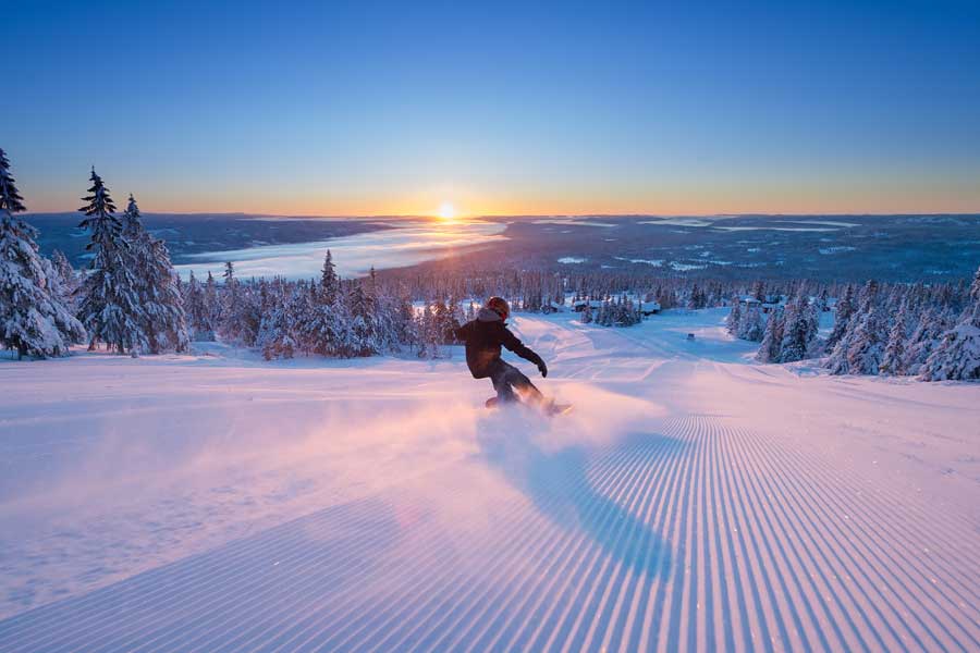 Skiër in Trysil