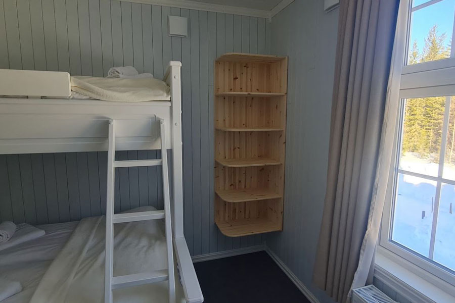 Familiekamer met stapelbed, Villa Fregn