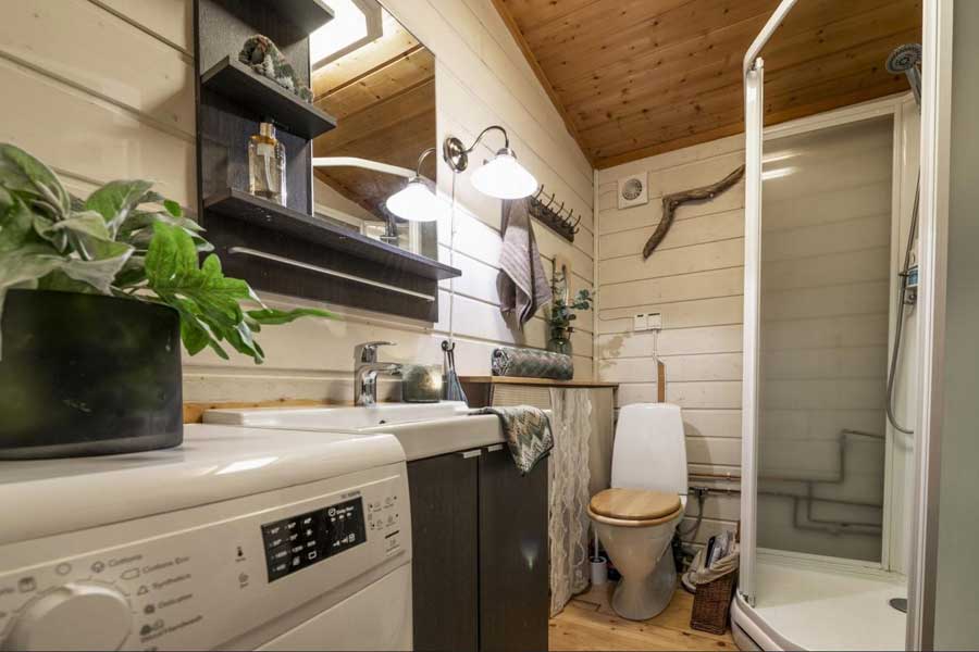 Badkamer in Fregnhytta