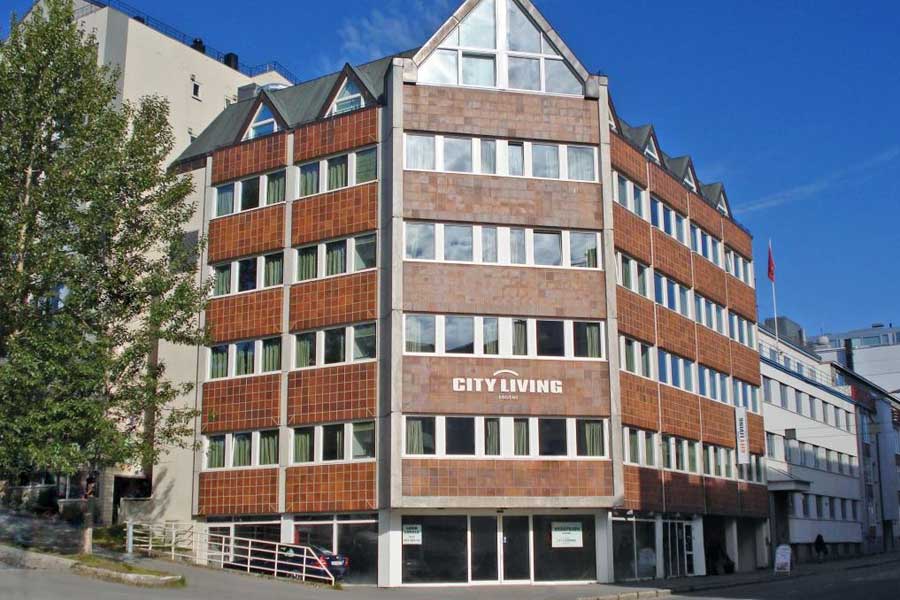Buiten aanzicht Enter City Hotel