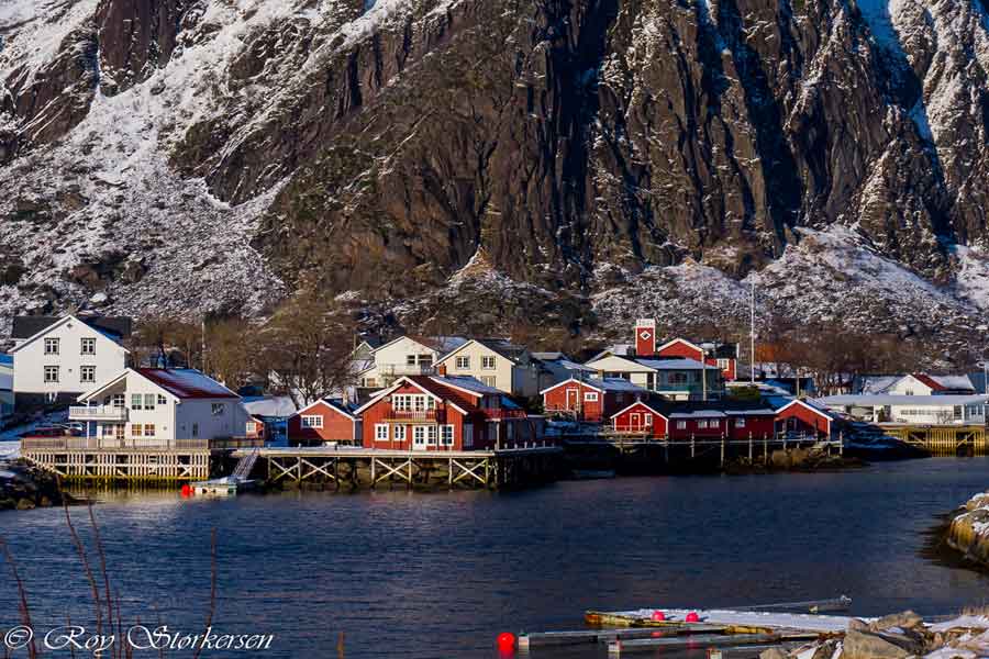 Herfstarrangement Lofoten Noorderlicht