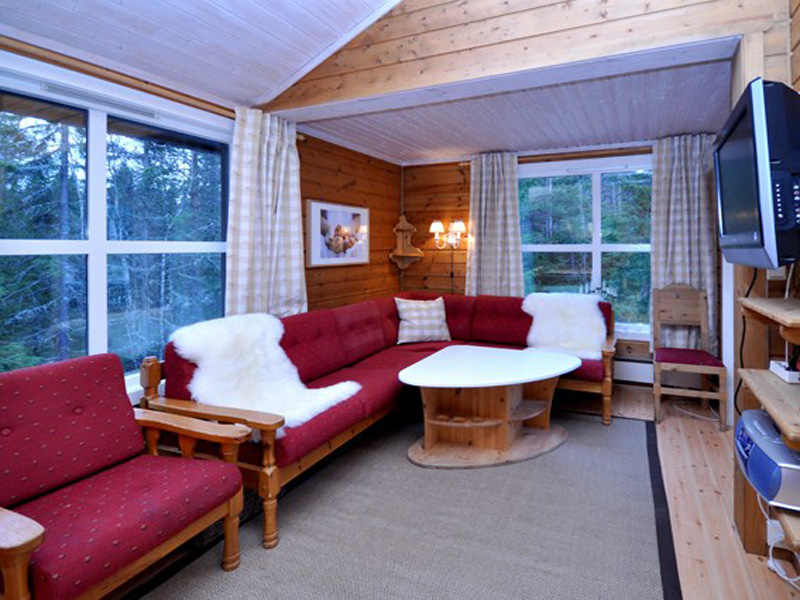 Comfort chalet - woonkamer