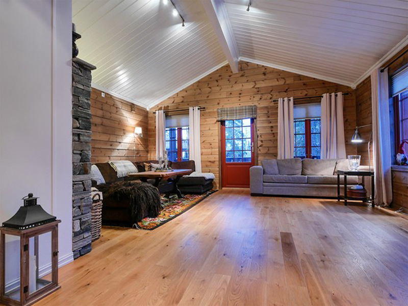Luxe chalet - woonkamer