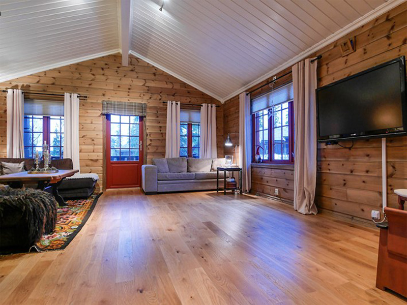 Luxe chalet - woonkamer