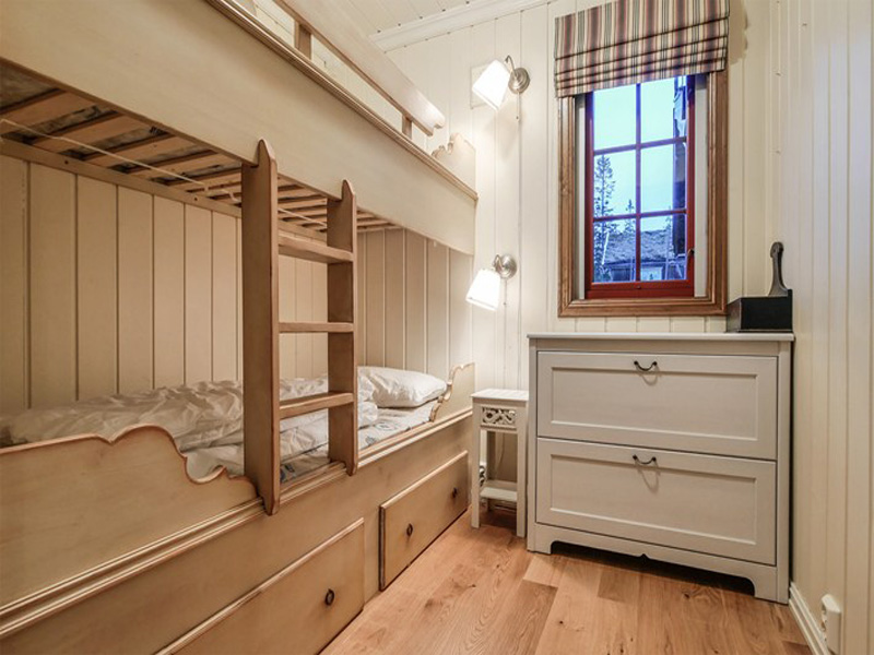Luxe chalet - slaapkamer