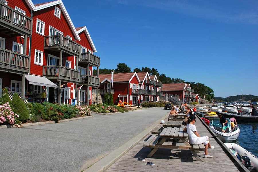 Herfstarrangement naar de fjorden