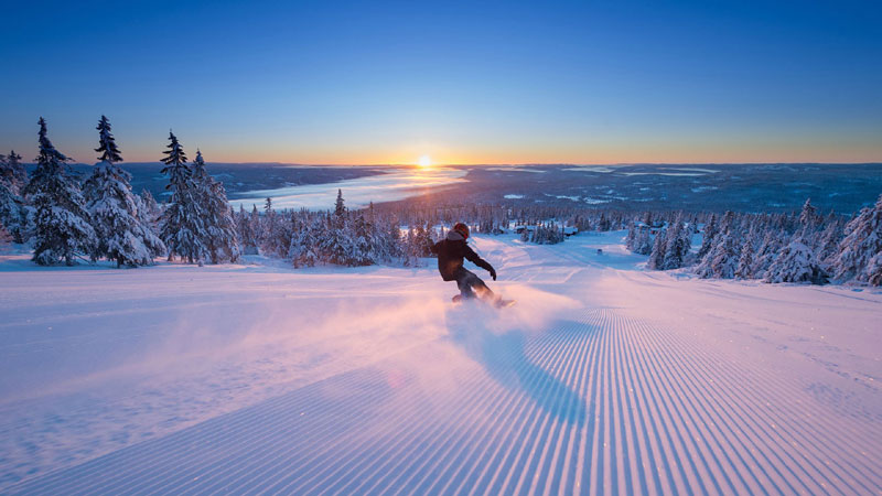 Ochtendskien in Trysil