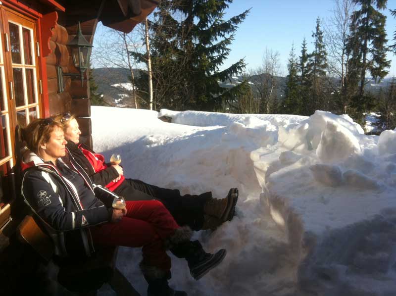 Chalets in Trysil en Sälen omgeven door meters sneeuw