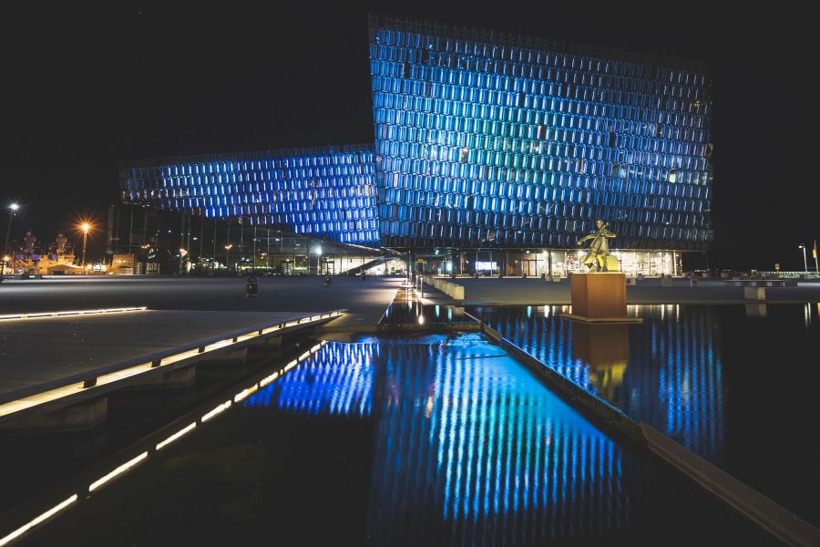 Harpa Concert Hall Reykjavik IJsland