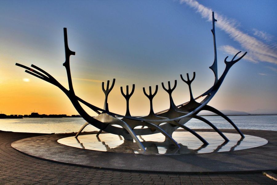 Sun Voyager Solfar Reykjavik IJsland