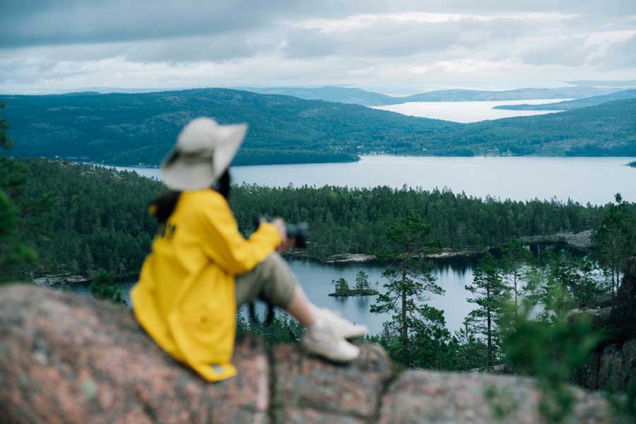 Hoge Kust Zweden, uitzicht