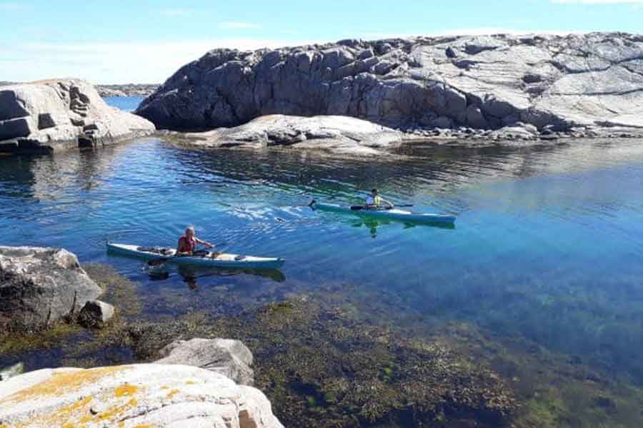 Family kayak tour Skärgårdsidyllen  Grebbestad