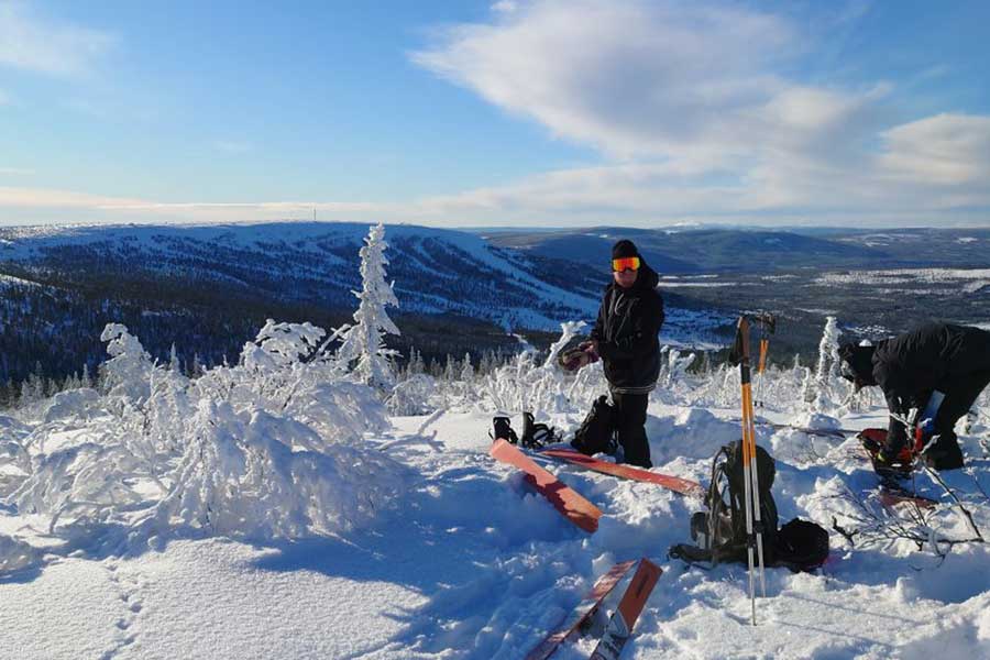 Toptour skitocht Stöten, Zweden