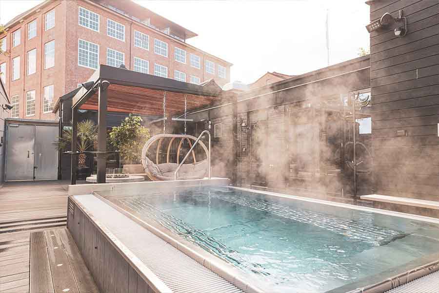 Spa van Naas Fabriker Hotel in Zweden