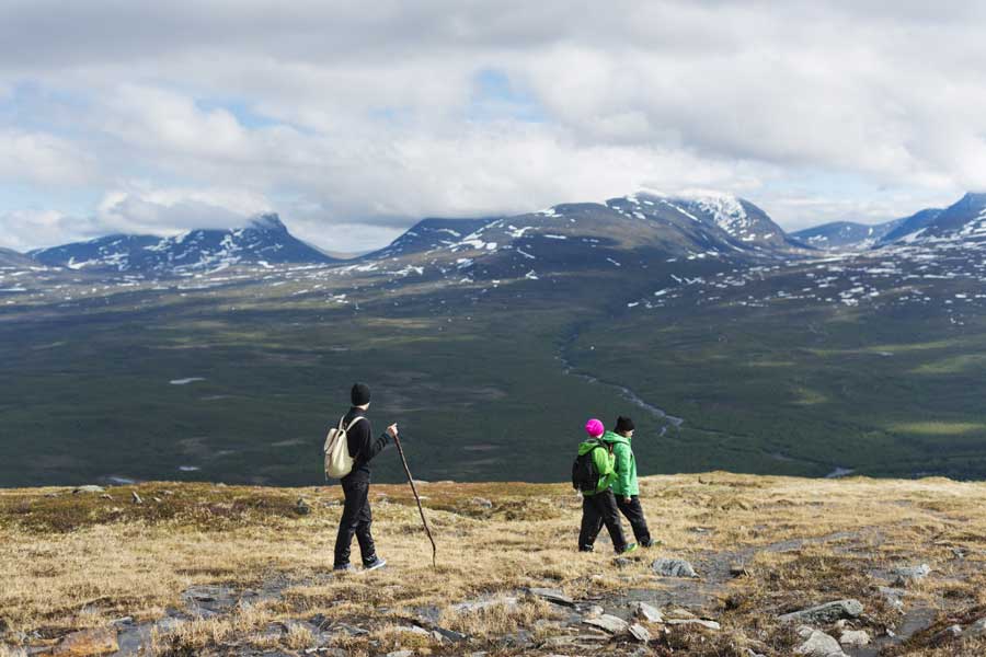 Abisko Nationaal park hike