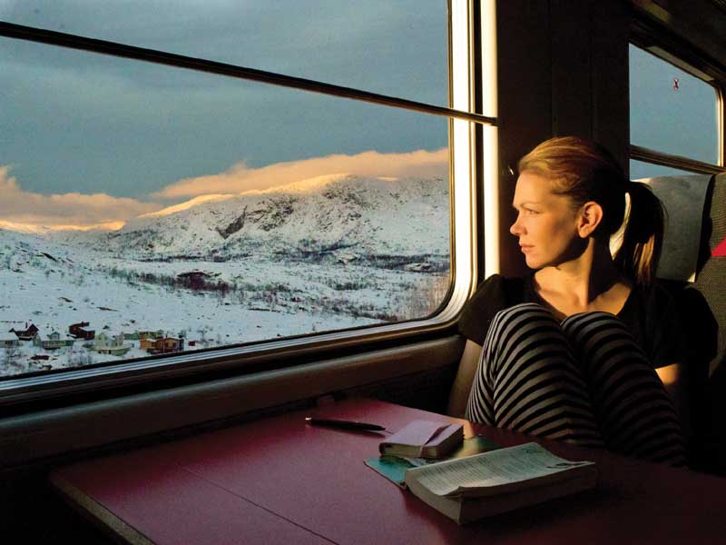 Genieten van de treinreis Kiruna - Narvik