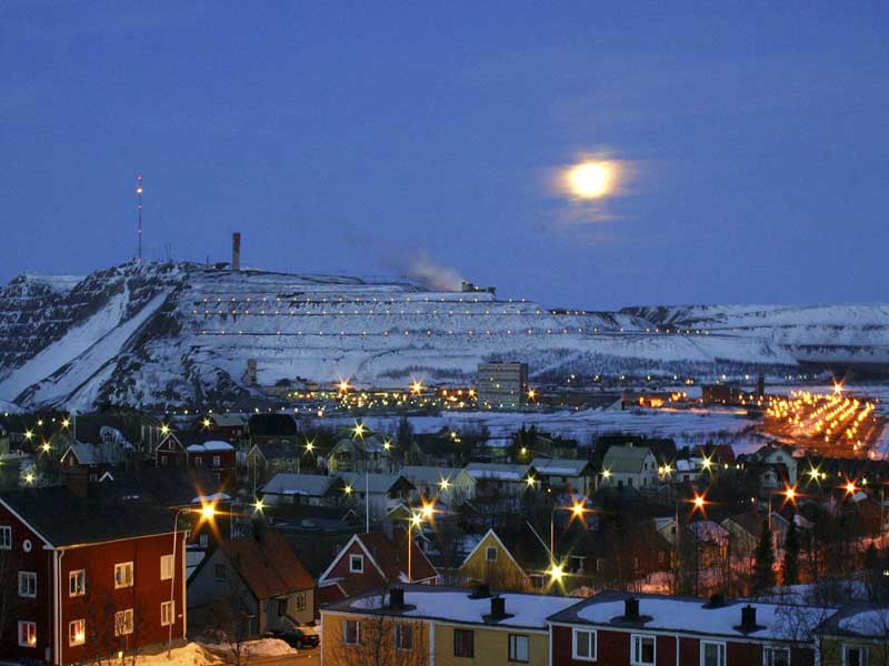 Interessante plaats Kiruna