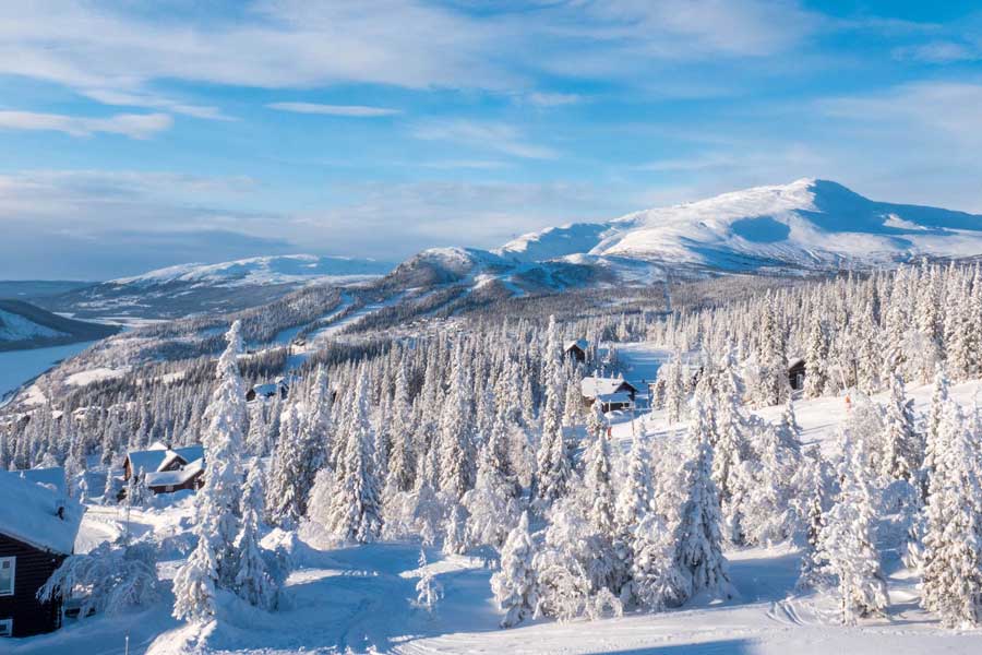 Prive chalets & appartementen Are, Zweden met Scandinavian Airlines
