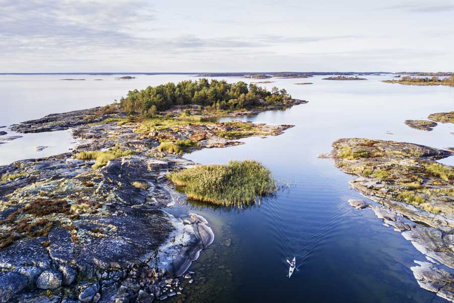 Lurö archipelago, Vänern meer