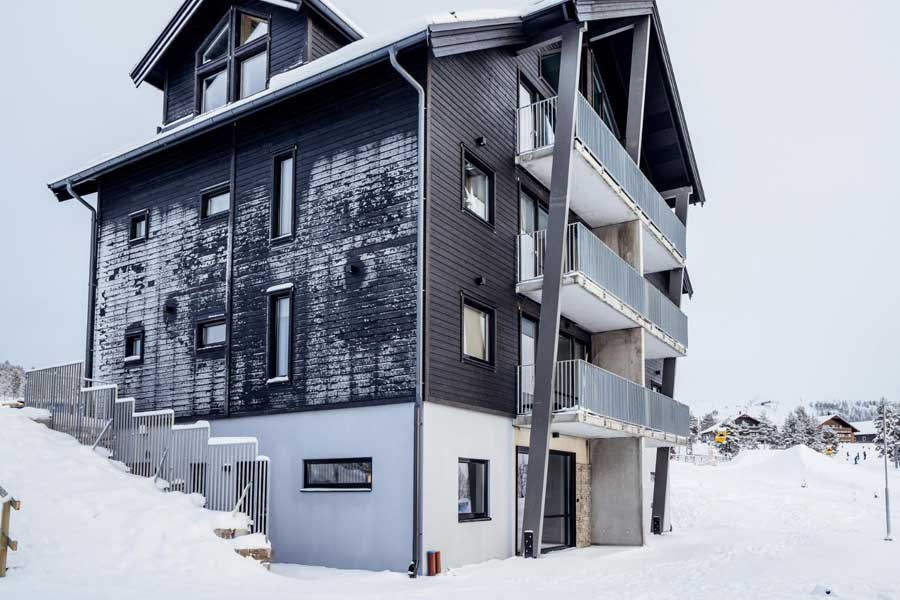 Parkbyn appartementencomplex in Idre Fjäll