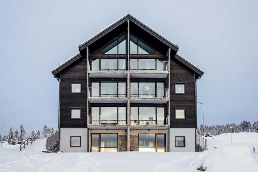 Parkbyn appartementencomplex in Idre Fjäll