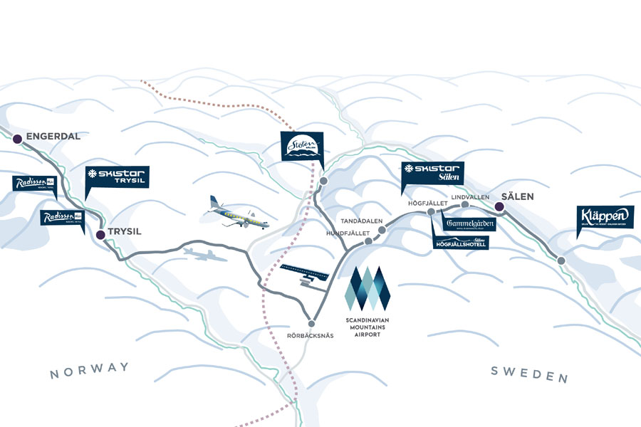 Scandinavian Mountains Sälen Privé Chalets, Sälen Zweden 2024/2025 vanaf Groningen Airport