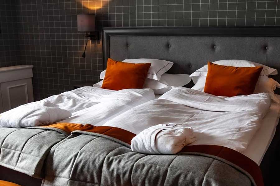 Tweepersoonskamer in het Sälen Högfjällshotel