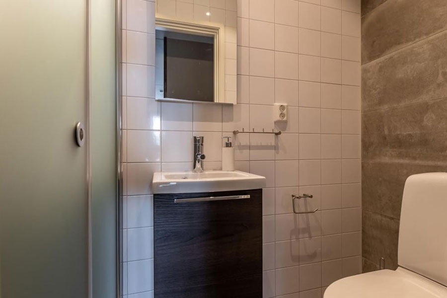 Badkamer in Solbacken View