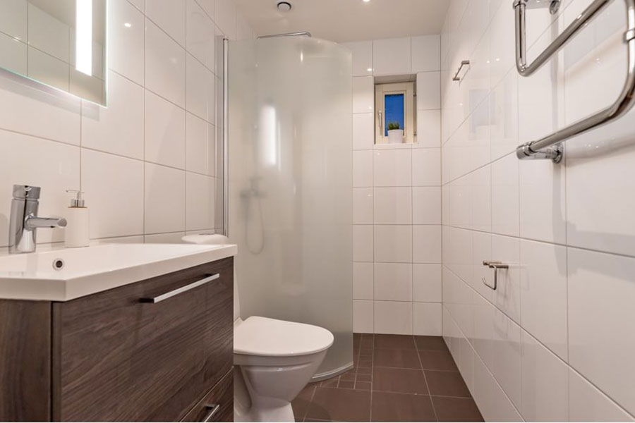 Badkamer in Solbacken Village