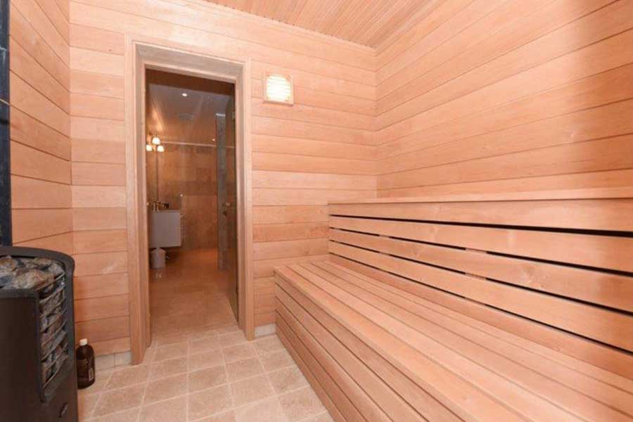 Sauna in Slåtterstugan