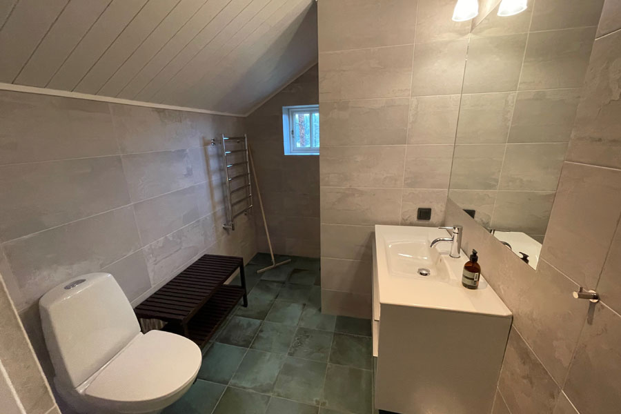 Badkamer op de bovenverdieping