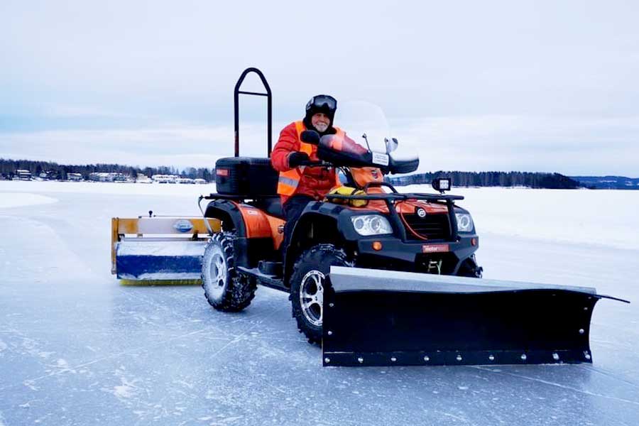 Schaatsen op natuurijs Dalarna, Zweden 2021/22