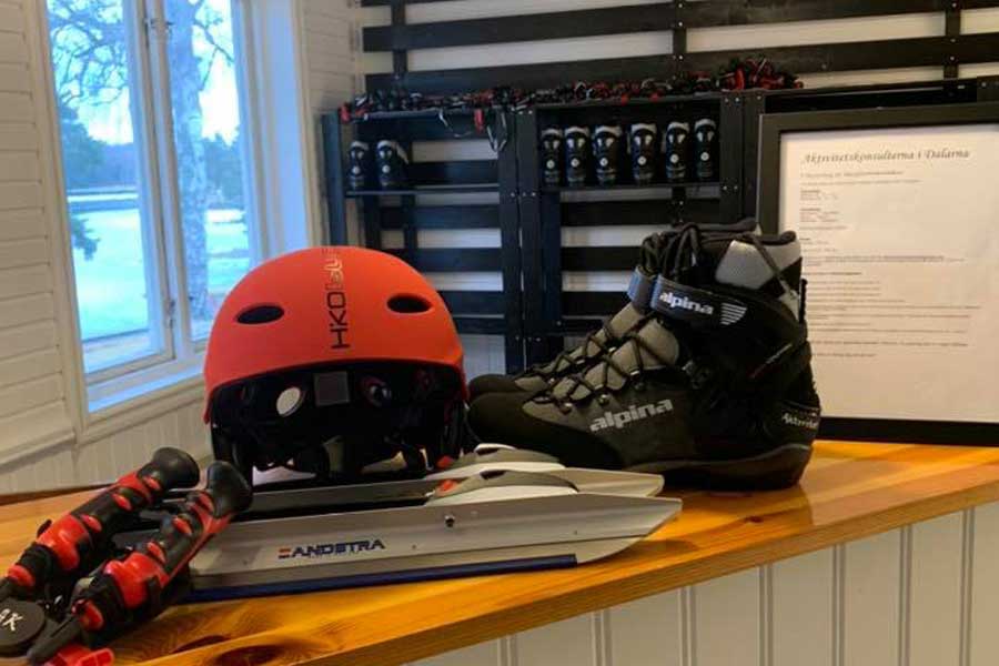 Schaatsen op natuurijs Dalarna, Zweden 2021/22