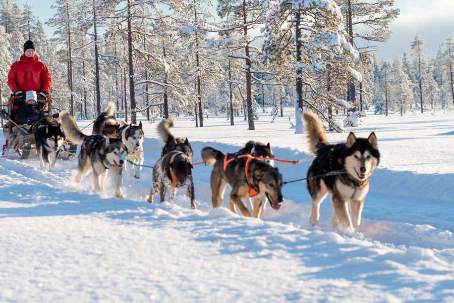 Sneeuwhoogtes Zweden