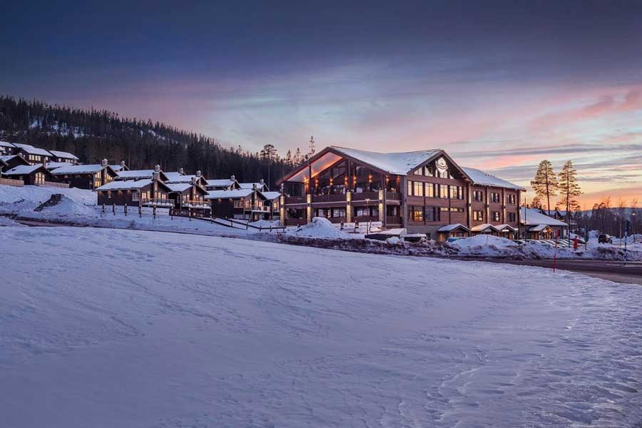 Mountain Lodge Hotel, Stöten Zweden wintersport 2023/2024 vanaf Groningen