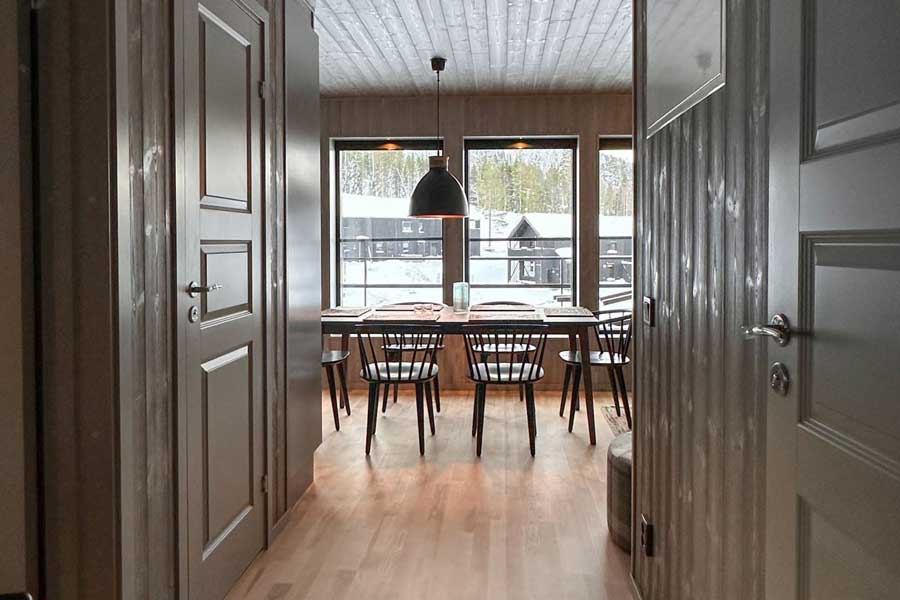 Hal in een Dalaviste appartement