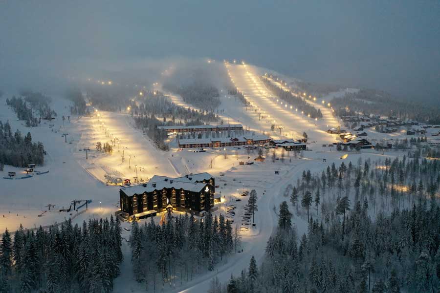 Prive chalets, Stöten Zweden wintersport