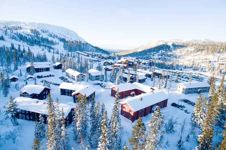 Prive chalets Vemdalen, Zweden