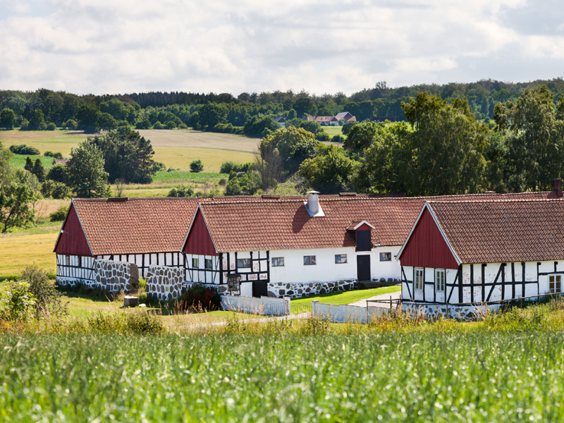 Degeberga Stugby in Zuid Zweden