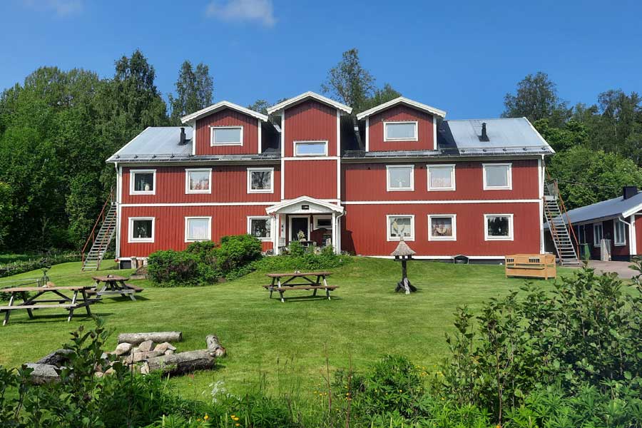 Fyrbo Guesthouse vooraanzicht