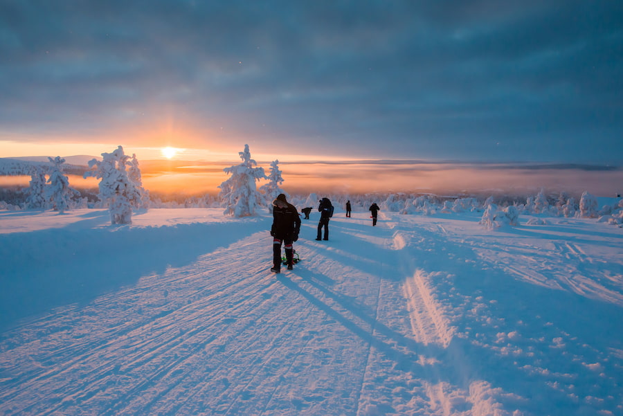 Saariselkä is een magische ervaring