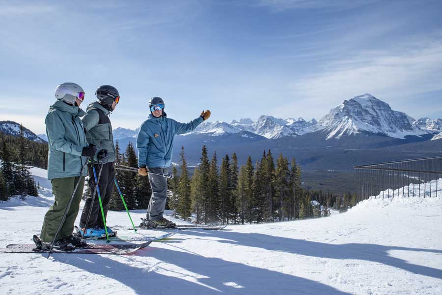 Snow School in Lake Louise