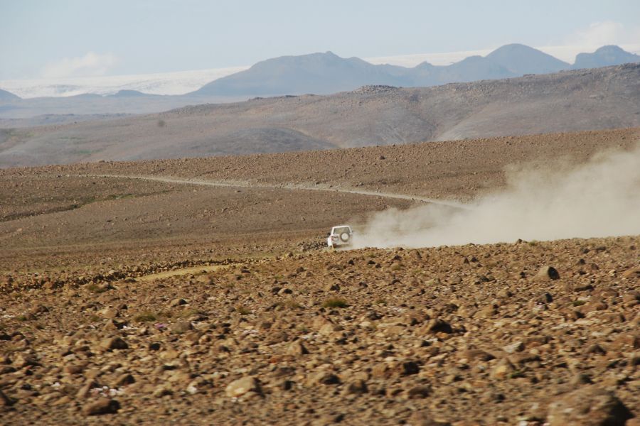 Sprengisandur Hooglandroute IJsland