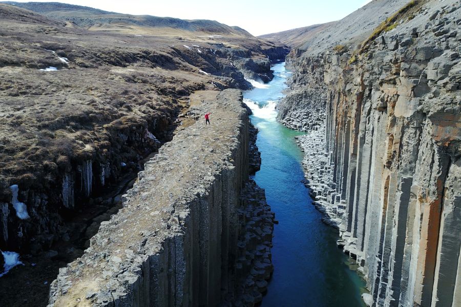 Studlagil Canyon Oost-IJsland
