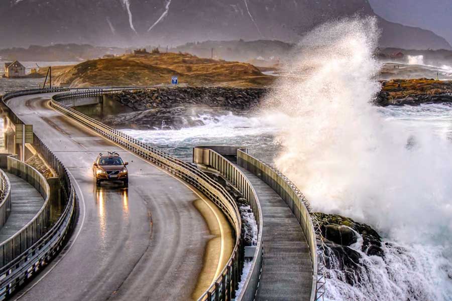 Mooiste route door Noorwegen, Atlanterhavsvegen