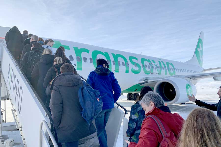 Transavia winter Lapland