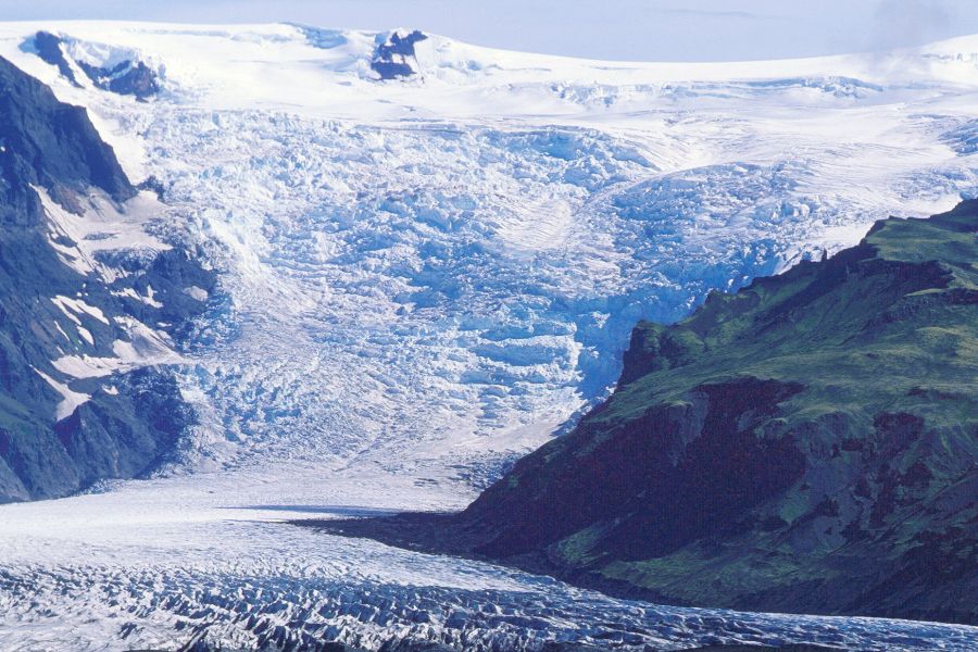 Vatnajokull gletsjer Oost-IJsland