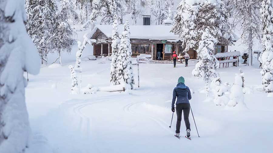 Wilderniscafes Yllas, Fins Lapland